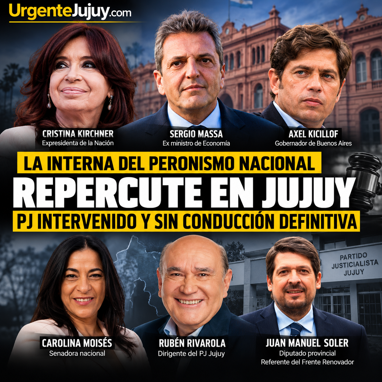 La interna del peronismo nacional suma incertidumbre al PJ de Jujuy, que sigue judicializado y sin conducción definitiva